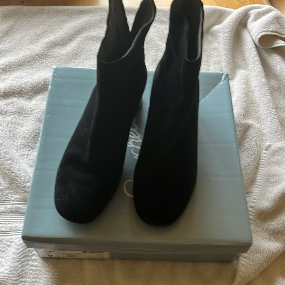 Seychelles black booties sz 9